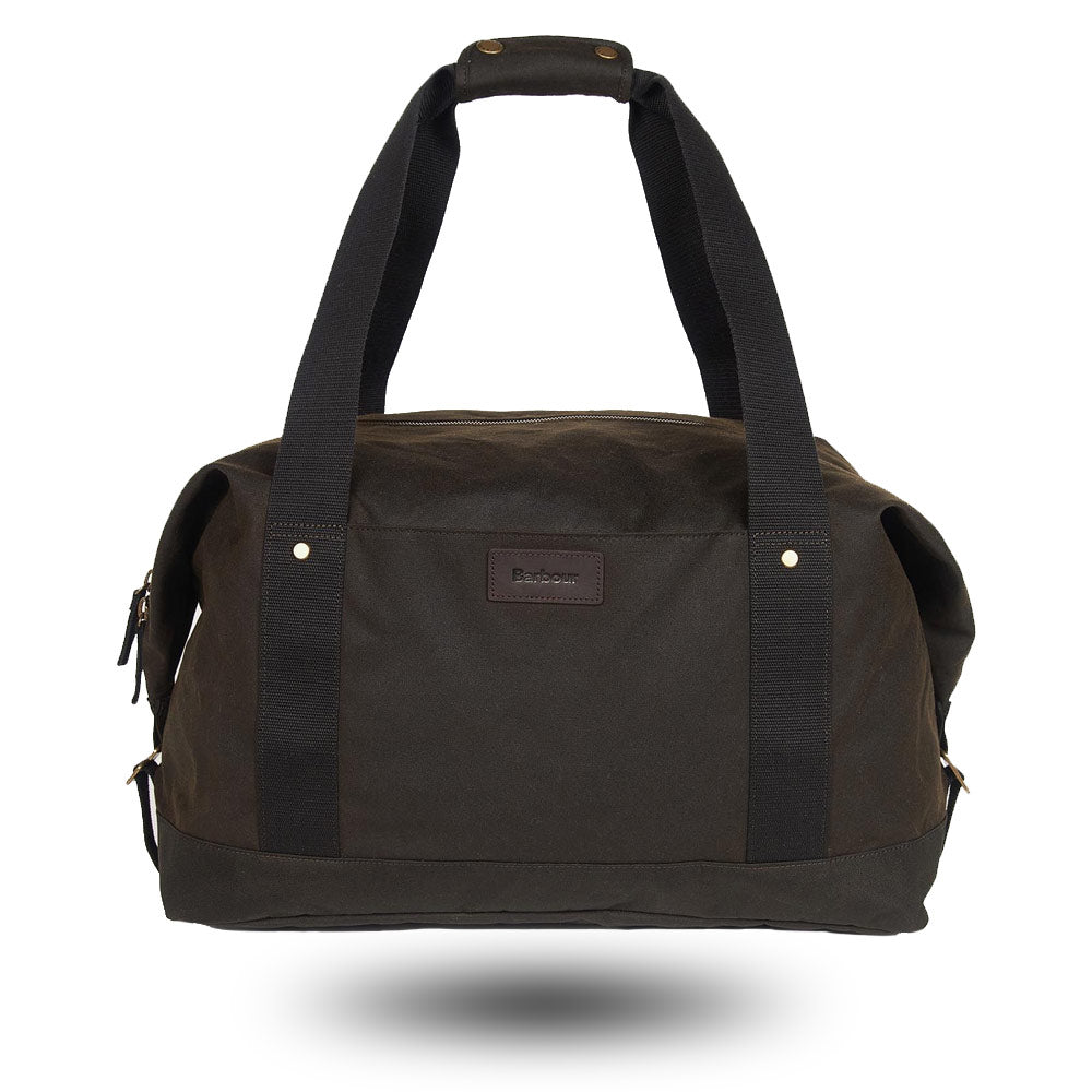 Sac Barbour Essential Wax Holdall Olive