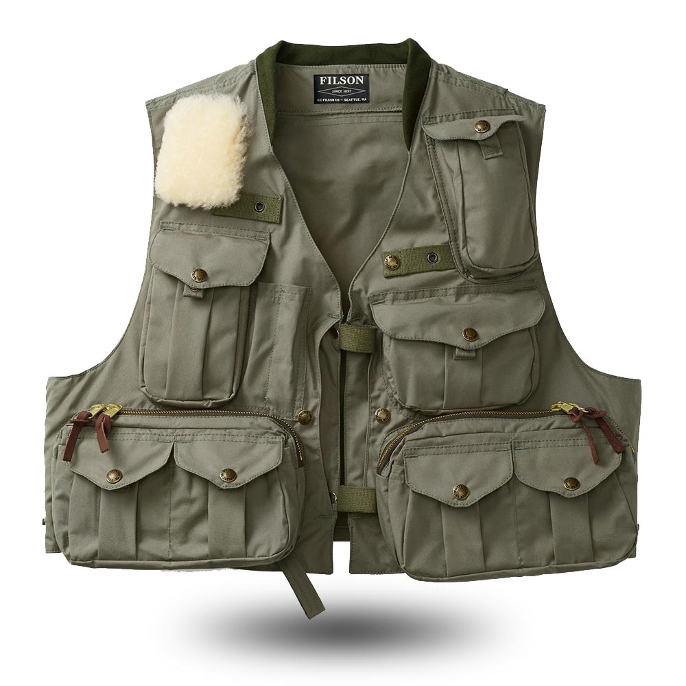 Fly Fishing Guide Vest Green