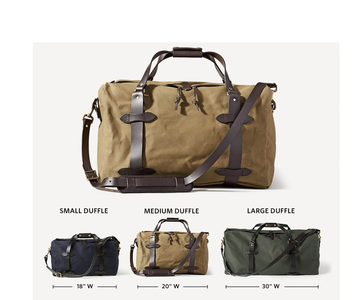 Filson Small Rugged Twill  Duffle  Bag All sizes