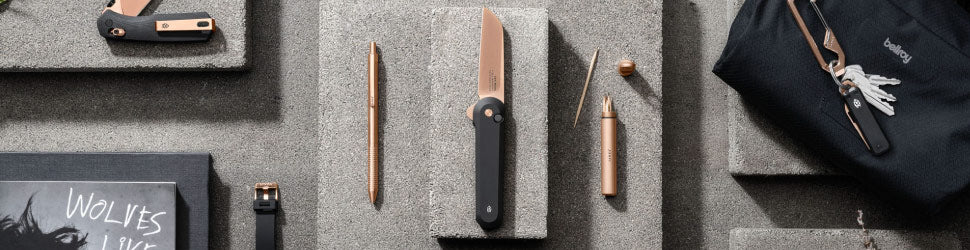 James Brand outils couteaux modernes minimalistes