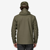 Patagonia Veste Homme Boulder Fork Rain Verte