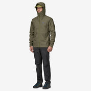 Patagonia M's Boulder Fork Rain Jkt Bassin Green