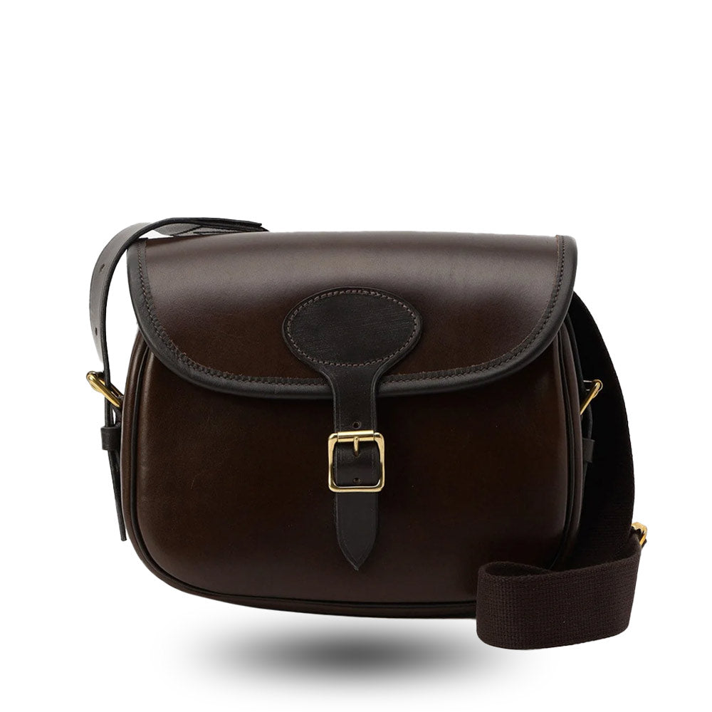 Brady Bags Cartridge 50 brown leather satchel