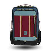 Topo Designs Global Travel Bag 30L Dark Denim Burgundy