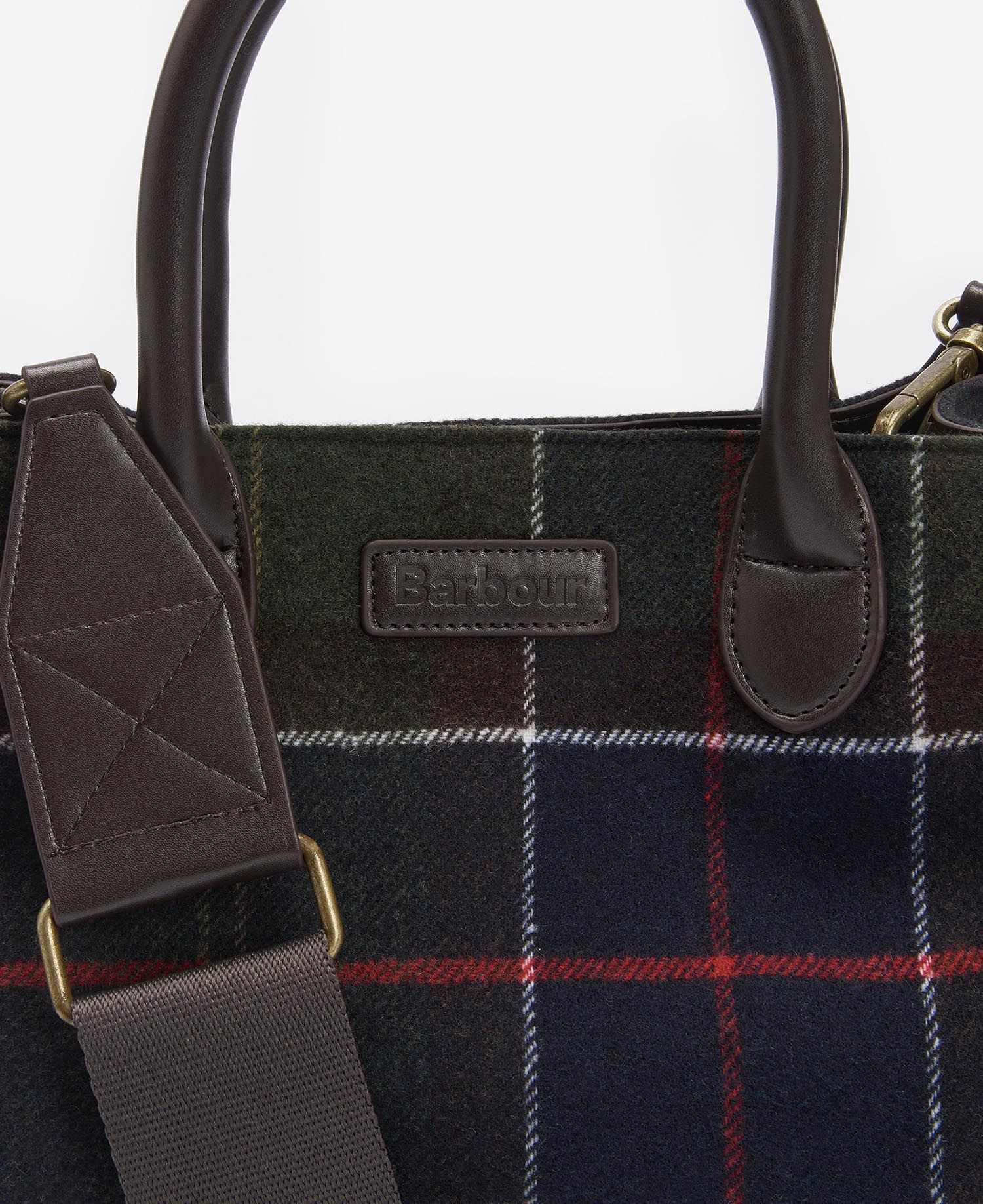 Barbour Barrhill Tartan Tote Bag