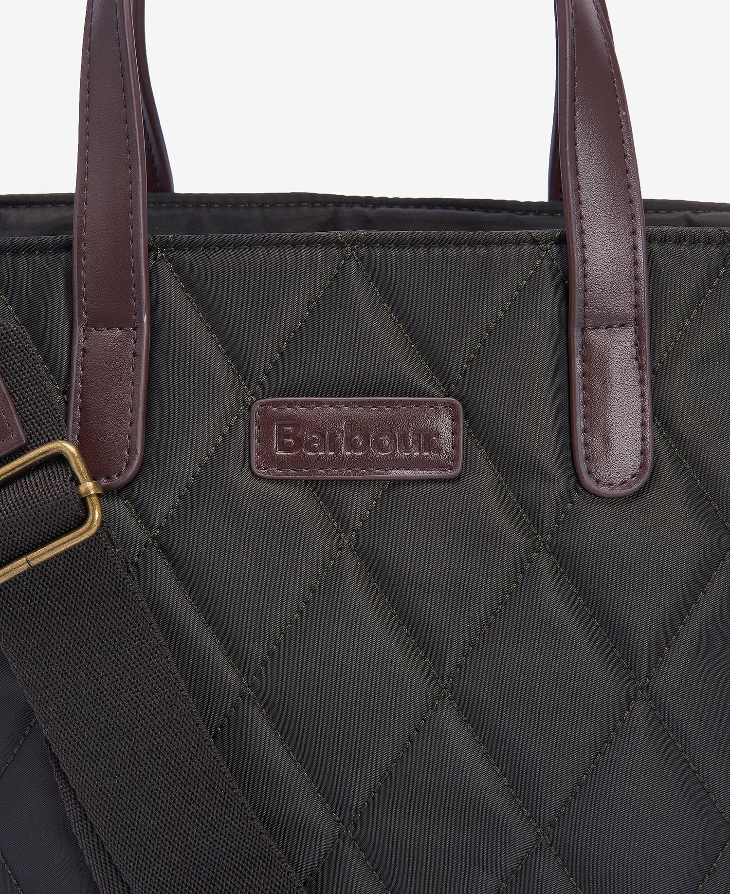 Sac Barbour Mini Quilted Tote Olive