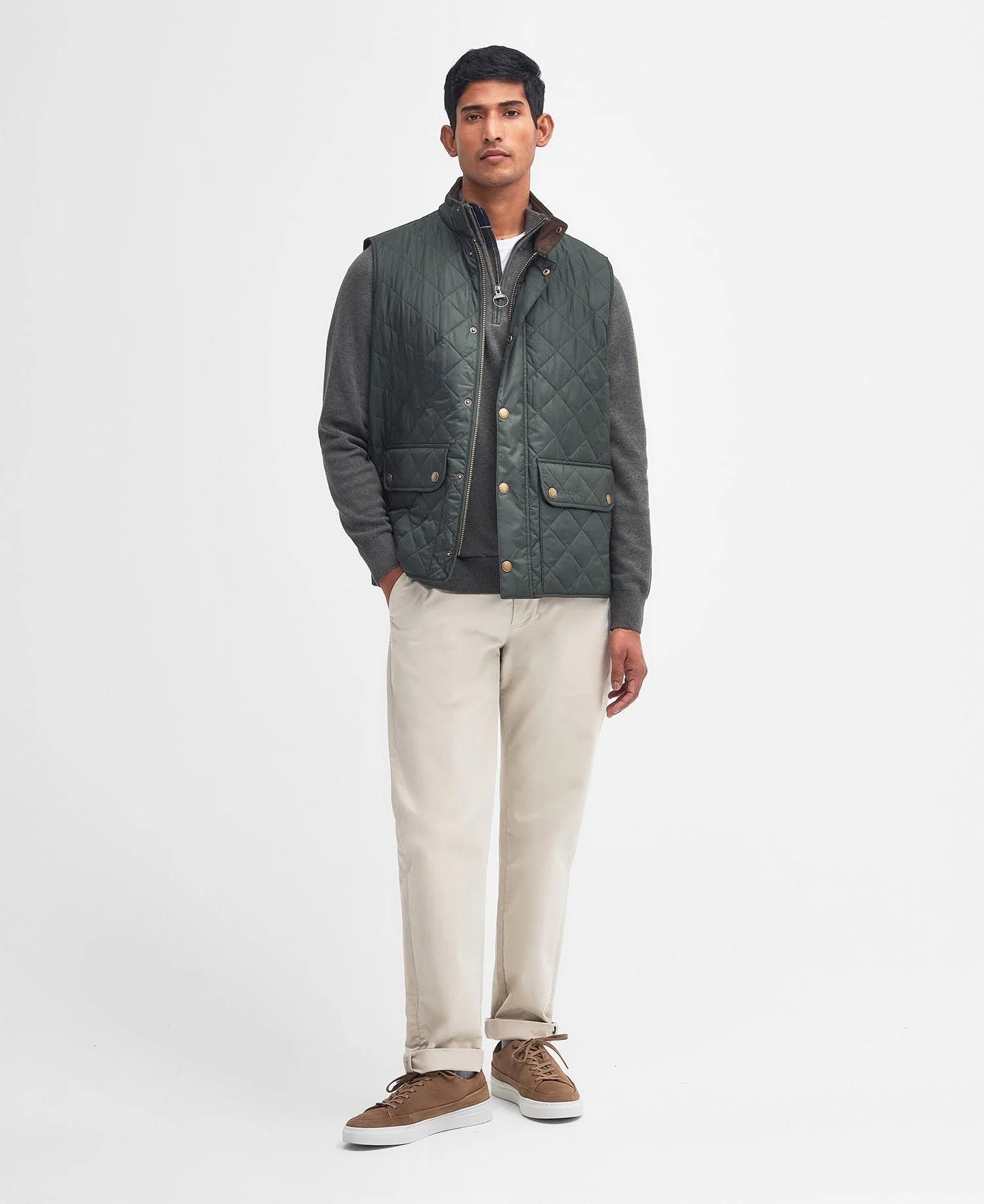 Gilet Barbour New Lowerdale Sage