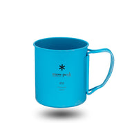 Mug Snow Peak Ti-Single 450 Anodized Cup Blue