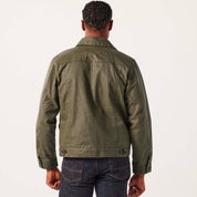 FilsonTin Cloth Short Lined Cruiser Jacket Military Green