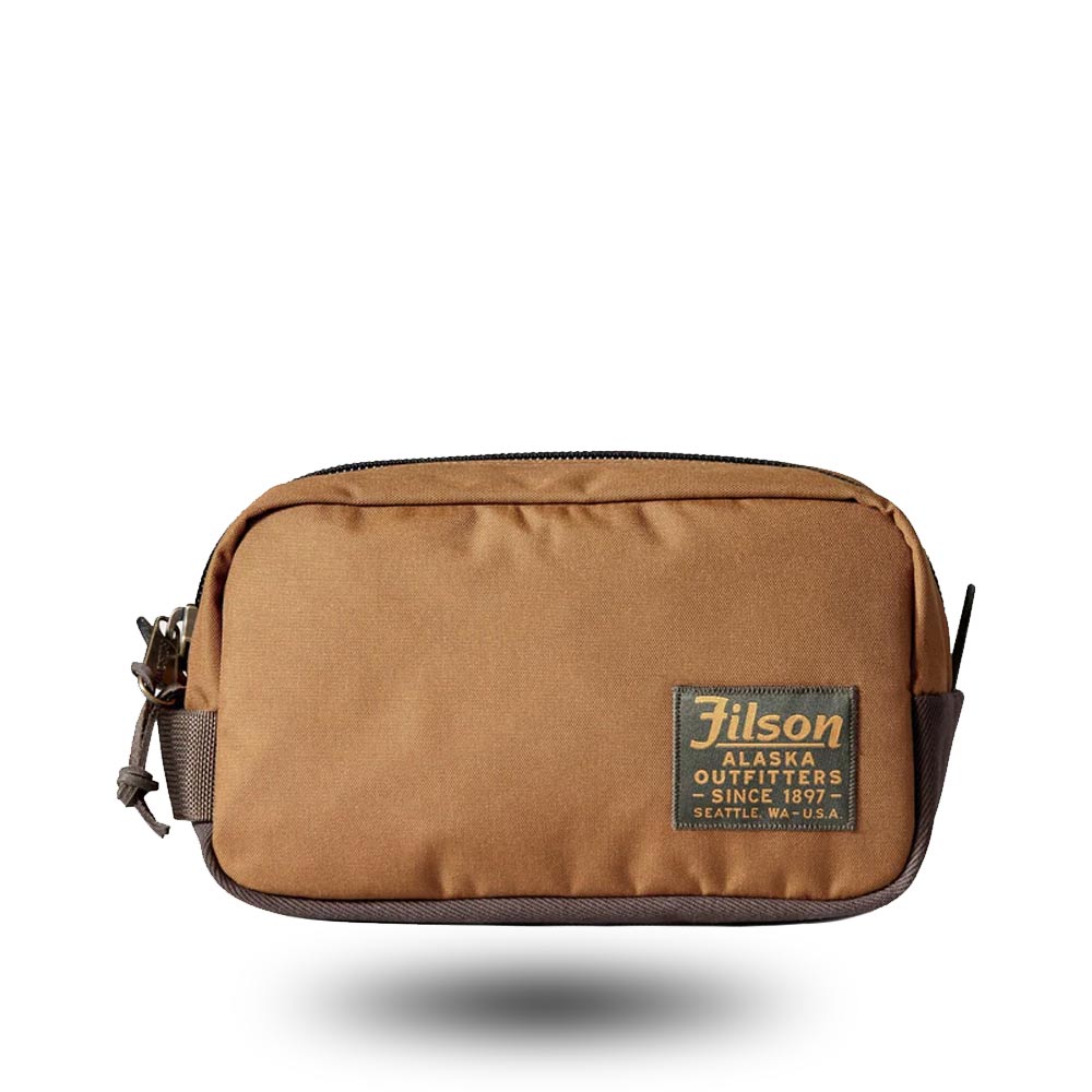 Filson Nylon Travel Kit Tan