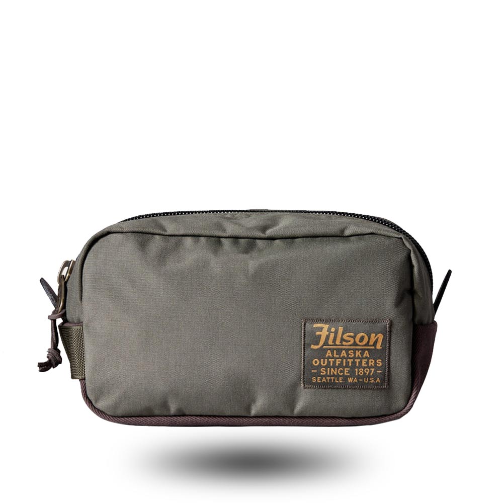 Filson Nylon Travel Kit Green