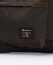 Sac de Voyage Barbour Field Wax Olive Noir