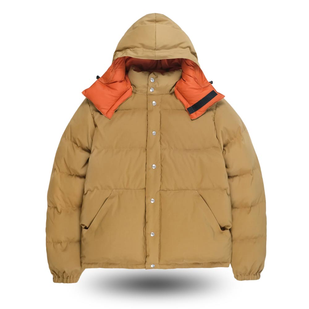 Veste Crescent Down Works Down Sweater Tan Rust