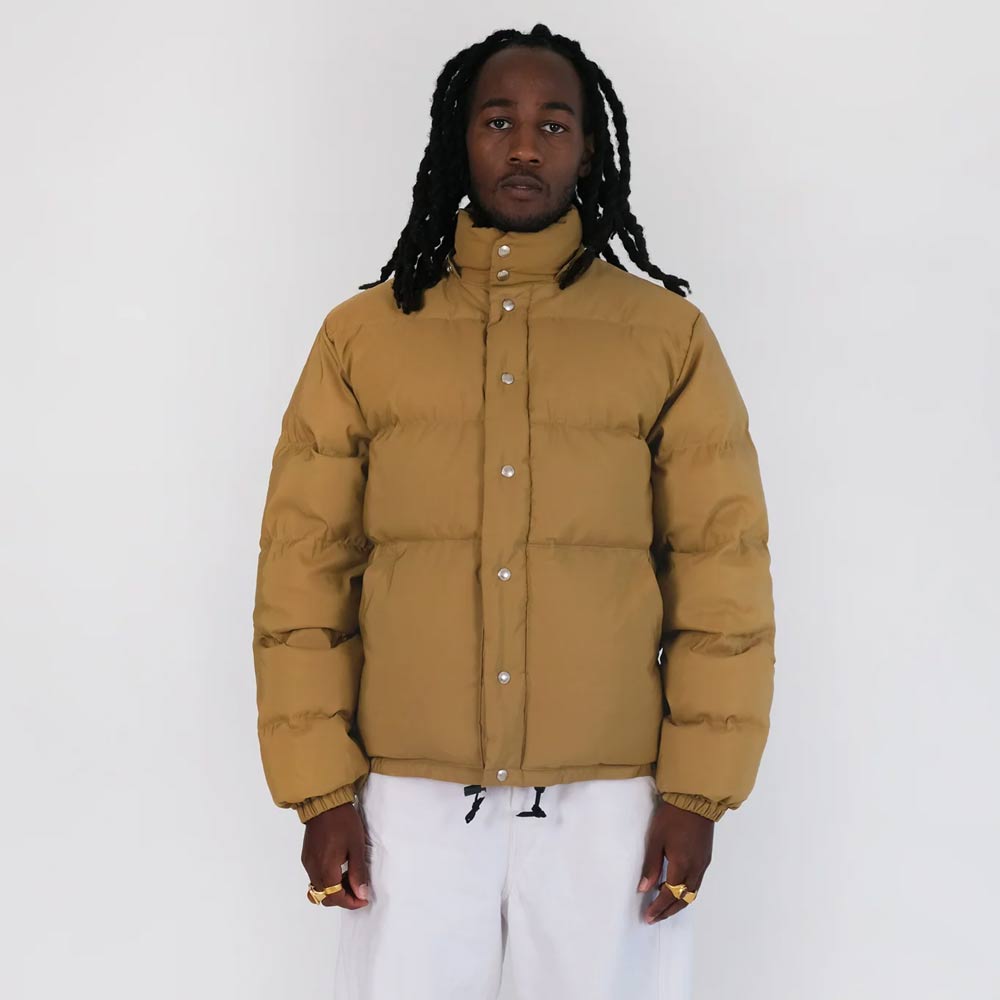 Veste Homme Crescent Down Works Down Sweater Tan Rust