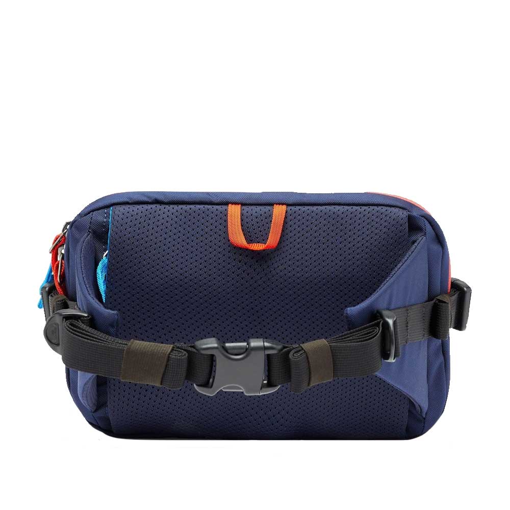 Sac Cotopaxi Allpa X 4L hip pack Maritime avec dos matelasse