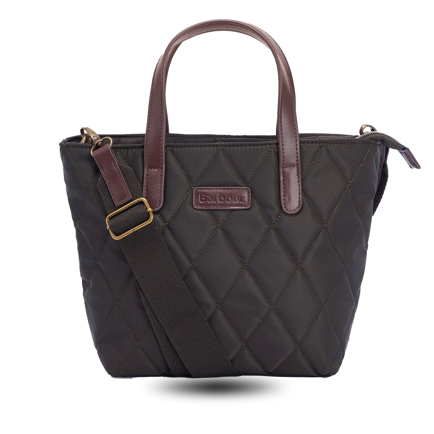 Sac Barbour Mini Quilted Tote Olive