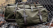 Filson Small Rugged Twill Duffle Bag Otter Green lifestyle 2