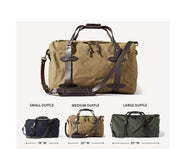 Filson Duffle Bag sizes overview