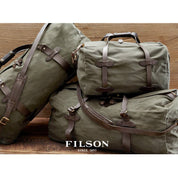Filson Small Rugged Twill Duffle Bag Otter Green lifestyle 3