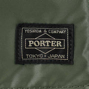 Porter Yoshida & Co Tanker New 2 Way Helmet Bag Vert main logo