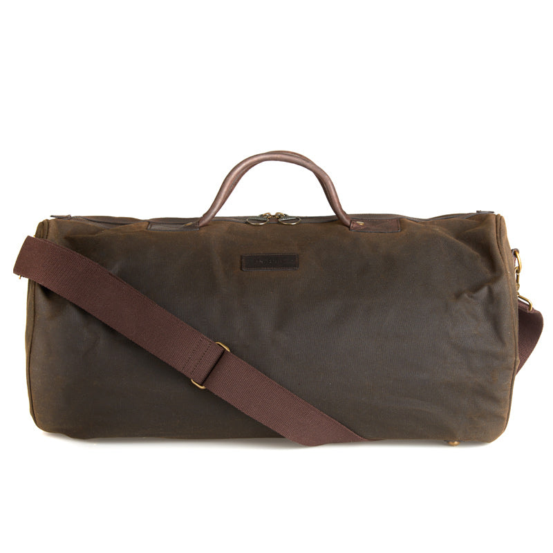 Wax Holdall Olive