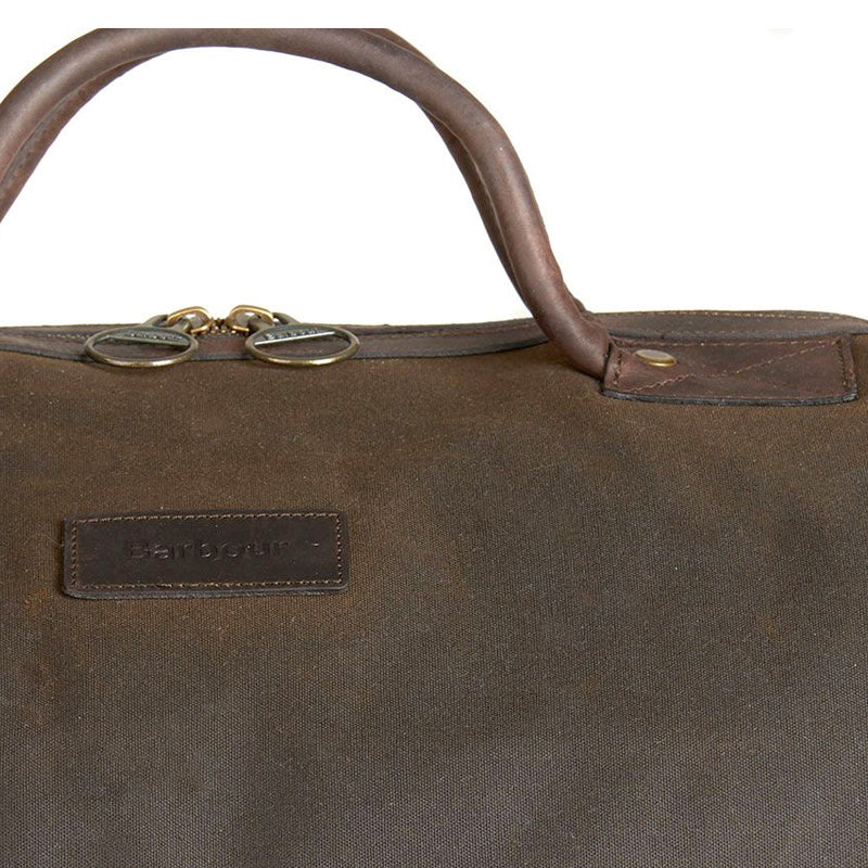 Wax Holdall Olive