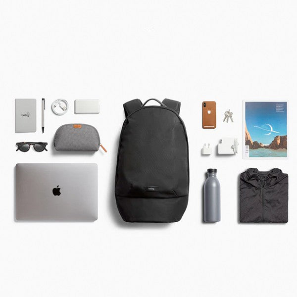 Bellroy Classic Backpack Black inside possibilities