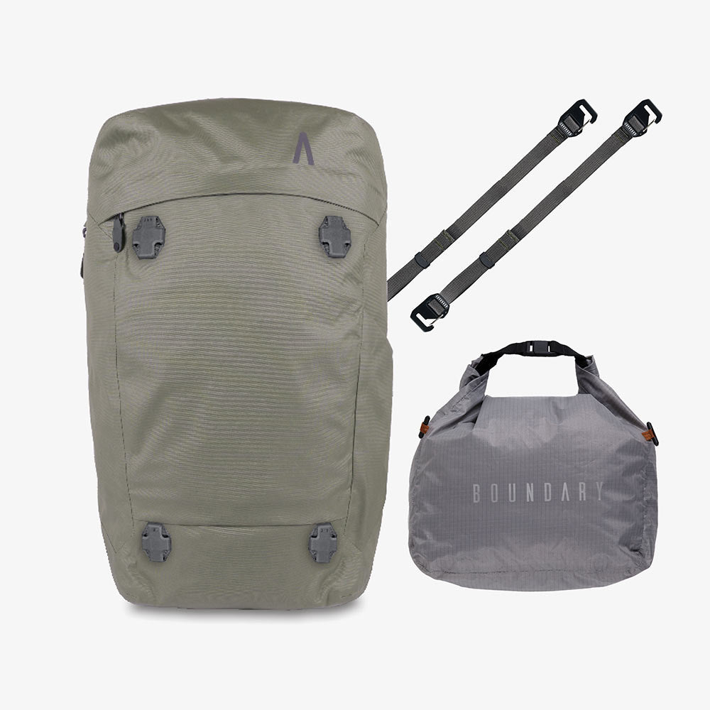 Boundary Supply Arris Pack Olive straps and pouch included