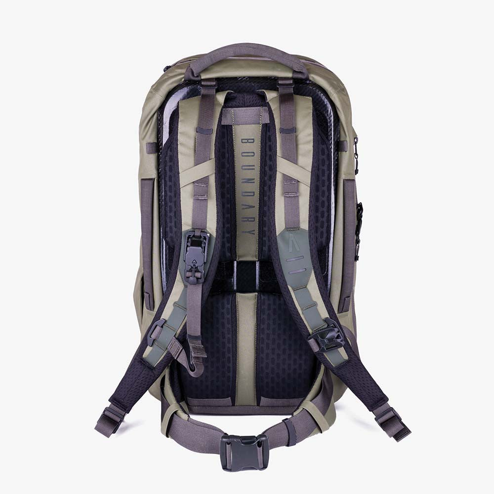 Boundary Supply Arris Pack Olive backpack straps