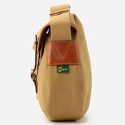 Brady Bags Ariel Trout Large Khaki side with logo