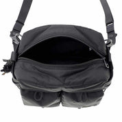 Senses Vertical Shoulder Bag Black