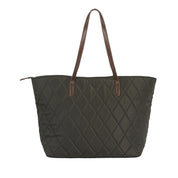 Quilted Tote Bag Olive