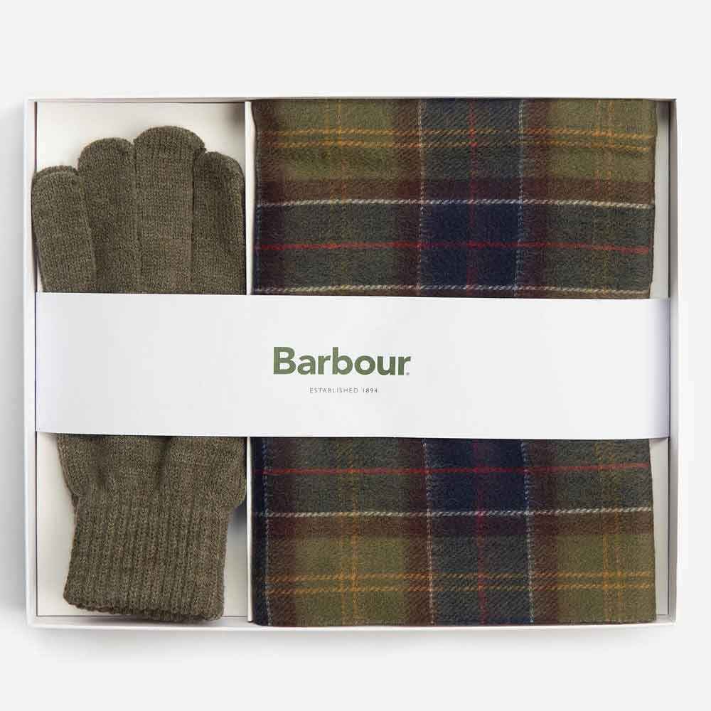 Tartan Scarf & Glove Gift Set