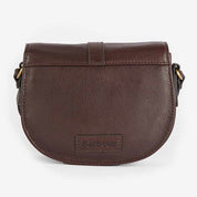 Laire Leather Saddle Bag Dark Brown