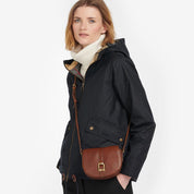 Laire Leather Saddle Bag Brown