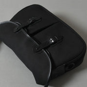 Brady Bags Ariel Trout Large Black Black 2 front leather straps