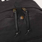 Filson Journeyman Backpack Cinder avec tirettes en cuir
