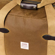 Tin Cloth Medium Duffle Bag Dark Tan