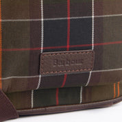 Tartan and Leather Crossbody Bag