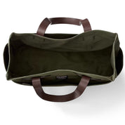 Filson Tote Bag Without Zipper Otter Green avec grand compartiment