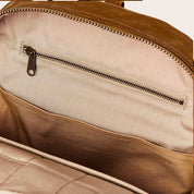 Filson Journeyman Backpack Tan / Flame avec poche intérieure zippée