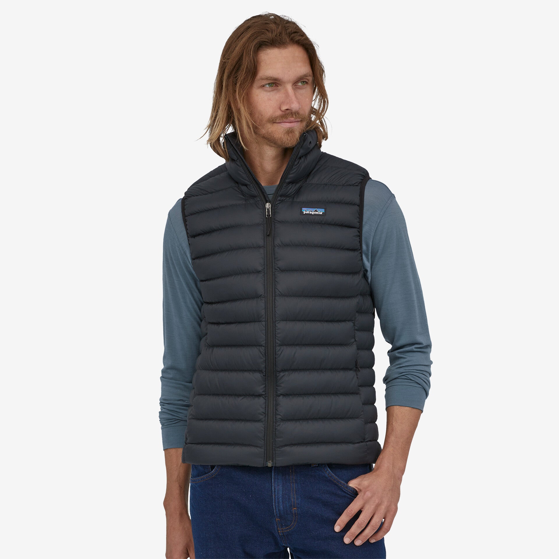 Patagonia Mænd Down Sweater Vest Black