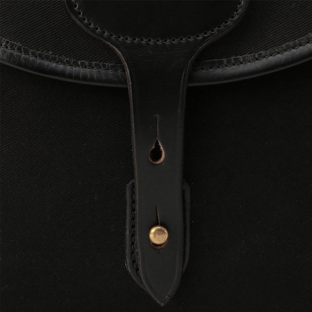 Brady Tasker Colne Black front leather strap