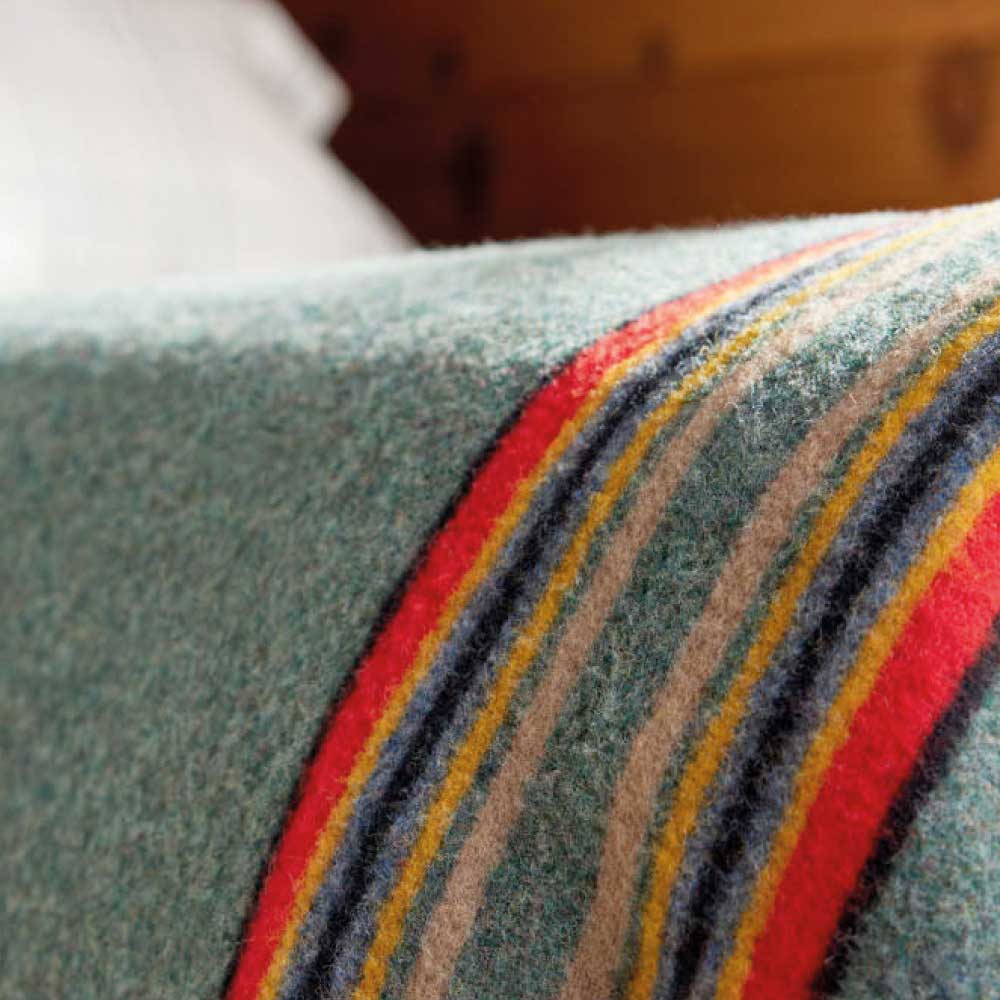 Pendleton-sengetæpper i uld til hjemmet, fremstillet i USA