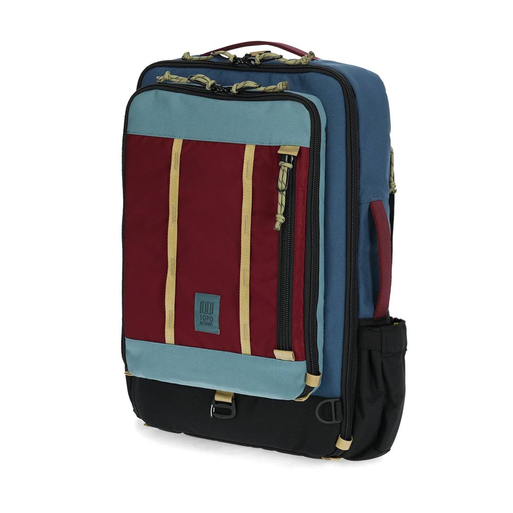 Topo Designs Global Travel  Dark Taske 30L Denim Burgundy Rejsetaske