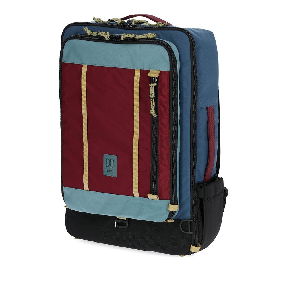 Topo Designs Global Travel  Dark Rygsæk 40L Denim Burgundy