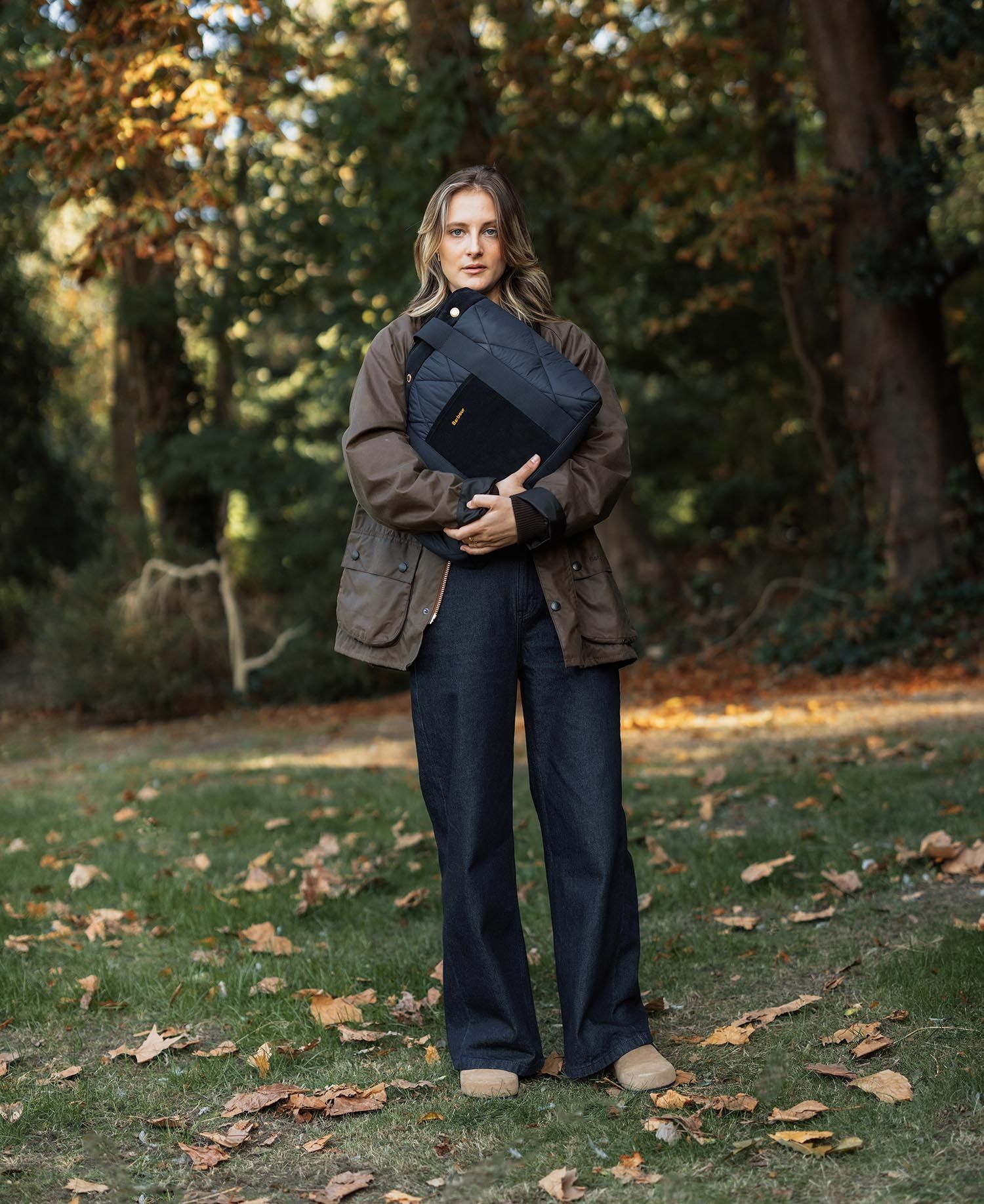 Tote Barbour Healy-taske Navy