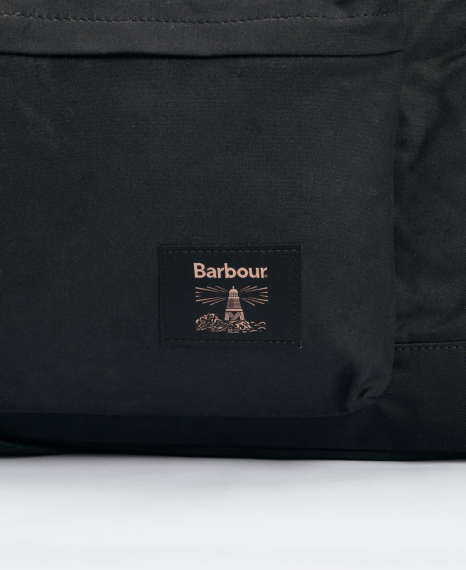 Barbour-feltet Wax Holdall Black