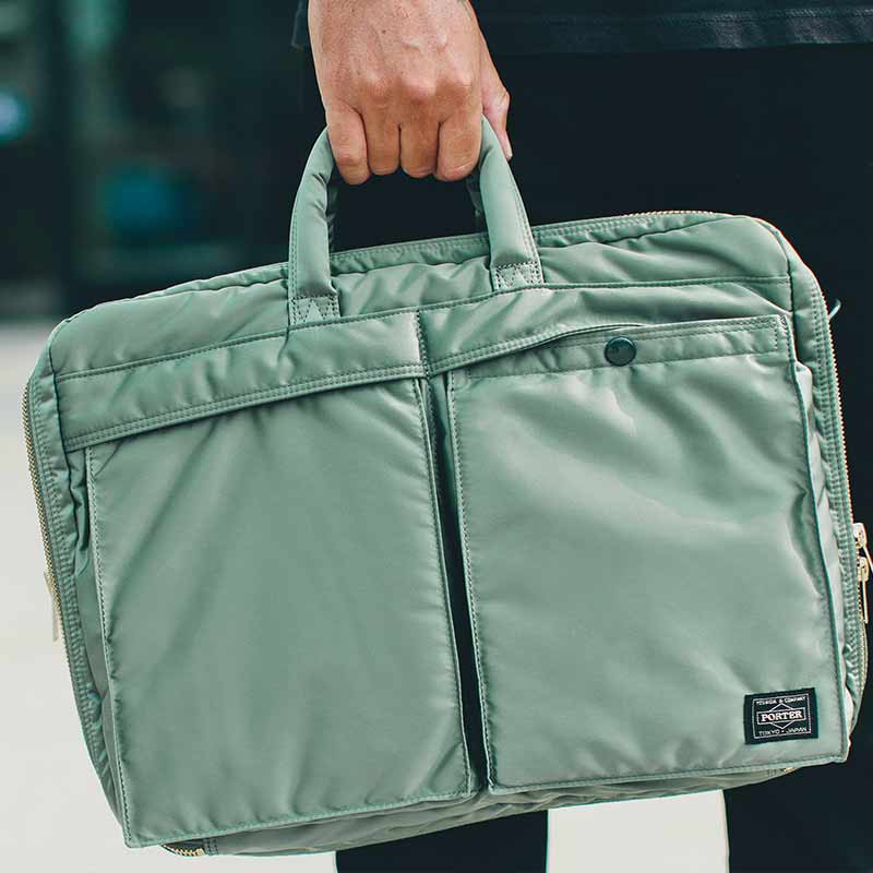 Tanker  Way Briefcase Ny 2 15" Grøn