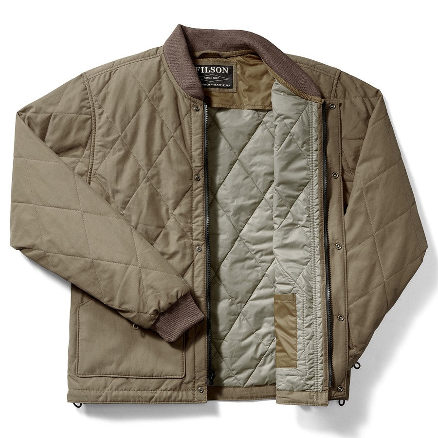Quiltet Pack Jacket Tan